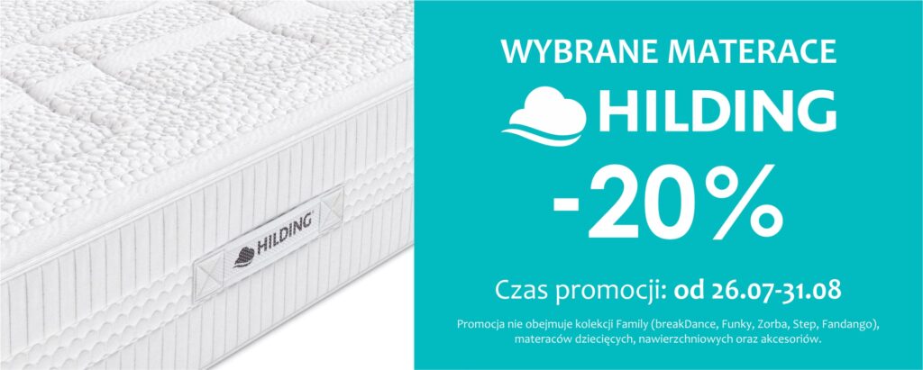 promocja materace Hilding