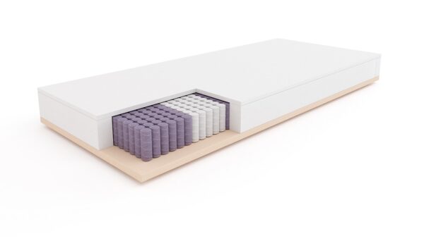 regulacja twardości poziom 3 Sleepmed Hybrid Natura Plus