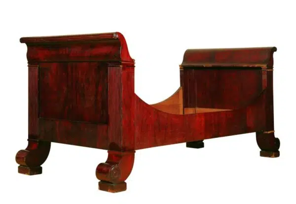 łóżko biedermeier